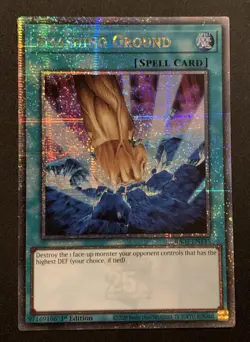 Smashing Ground - RA03-EN135 - Quarter Century Rare - 1st Edition - YuGiOh - Image 1