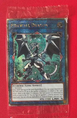 TN23-EN008 Firewall Dragon Quarter Century Secret Rare Sealed YuGiOh Card - Image 1