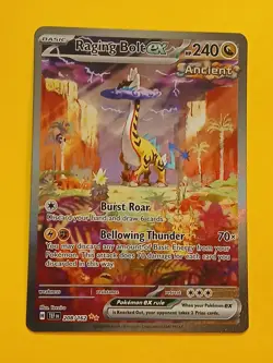 Pokemon Temporal Forces Raging Bolt ex 208/162 Special Illustration Rare - Image 2