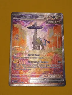 Pokemon Temporal Forces Raging Bolt ex 208/162 Special Illustration Rare - Image 3