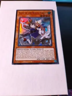 Silvy Of The White Forest Super Rare OP28-EN005 Yugioh Pack Fresh - Image 1