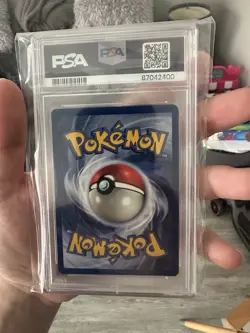 PSA 9 Machoke 34/102 Base Set 1999 Non Holo Pokemon Card - Image 2