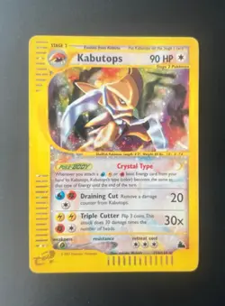 Pokemon Card- Kabutops-Skyridge-150/144-Holo-Crystal-ENG - Image 1