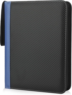 9 Pockets Trading Card Binder with Sleeves Card Organizer, 900 Double Sided P... - Image 3