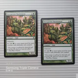 Magic: the Gathering Card - Rise of the Eldrazi ~ Common ~ Overgrown Battle x 2 - Image 1
