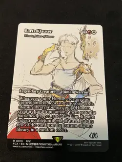 Bartz Klauser - Winota, Joiner of Forces (Showcase) -19- MTG Final Fantasy Set - Image 4