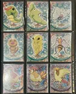 Pokemon Topps Lot Of 41 Cards TV Animation Edition Holo & Non Holo - Image 1