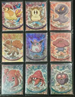 Pokemon Topps Lot Of 41 Cards TV Animation Edition Holo & Non Holo - Image 2