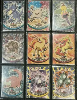 Pokemon Topps Lot Of 41 Cards TV Animation Edition Holo & Non Holo - Image 3