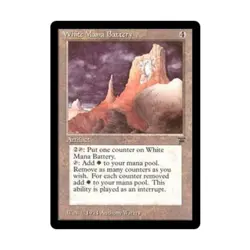 WOTC MtG Legends White Mana Battery (U) EX - Image 1