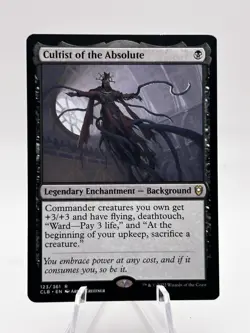 Cultist of the Absolute 123/361 Commander Legends Baldur's Gate CLB MTG NM - Image 1