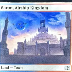 Baron, Airship Kingdom - Reg - MTG - Final Fantasy - FIN - 0273 - LAND ~ NM - Image 1