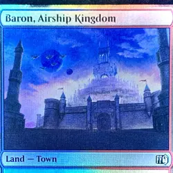 Baron, Airship Kingdom - FOIL - MTG - Final Fantasy - FIN - 0273 - LAND ~ NM - Image 1