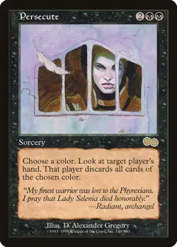 MTG Magic the Gathering Persecute (146/356) Urza's Saga MP - Image 1