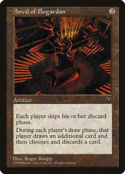MTG Magic the Gathering Anvil of Bogardan (141/167) Visions HP - Image 1