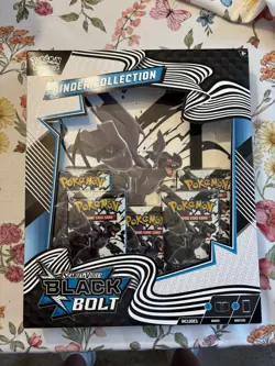 Pokemon Scarlet & Violet Black Bolt Binder Collection - Image 1