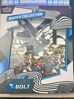 Pokemon Scarlet & Violet Black Bolt Binder Collection - Image 1