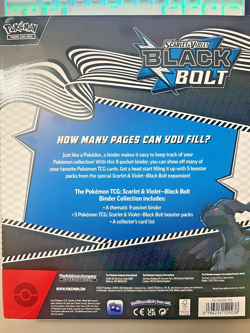 Pokemon Scarlet & Violet Black Bolt Binder Collection - Image 2