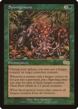 MTG Magic the Gathering Sporogenesis (273/356) Urza's Saga MP - Image 1