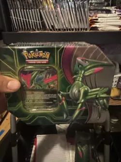 Pokemon TCG Paradox Clash Iron Leaves EX Tin Brand New Factory Sealed - Image 1
