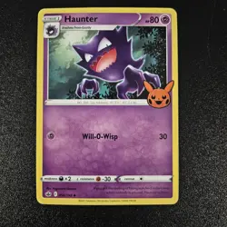 Pokemon 3 Lot Holo Rare Gengar, Haunter & Gastly Trick Or Trade - Image 5