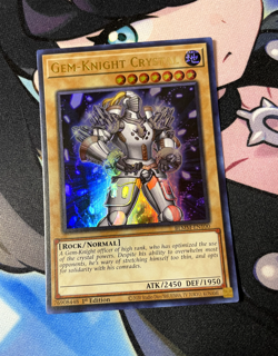 Gem-Knight Crystal BLMM-EN100 ULTRA RARE - Near Mint 1st Edition YUGIOH - Image 1