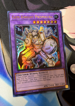 Gem-Knight Prismaura BLMM-EN140 ULTRA RARE - Near Mint 1st Edition YUGIOH - Image 1