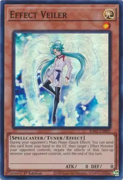 Effect Veiler - RA01-EN003 - Super Rare - Rarity Collection - Yugioh - Image 1