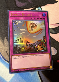 Jurrac Impact BLMM-EN175 ULTRA RARE - Near Mint 1st Edition YUGIOH - Image 1
