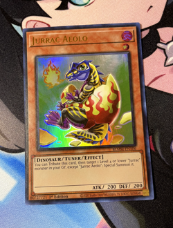 Jurrac Aeolo BLMM-EN106 ULTRA RARE - Near Mint 1st Edition YUGIOH - Image 1