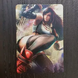 Final Fantasy VII 7 TIFA LOCKART Sexy Succubus Bats Holo Foil ACG Card C509 - Image 5