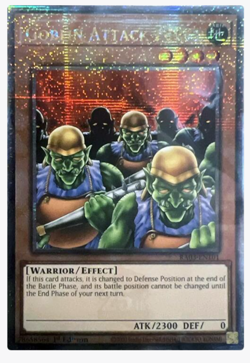 1-3X YuGiOh GOBLIN ATTACK FORCE Quarter Century Secret Rare RA03-EN101 NM - Image 1