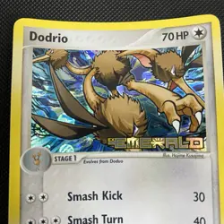 Dodrio 26/106 Pokemon TCG Card Ex Emerald Reverse Holo Stamped Near Mint NM - Image 2
