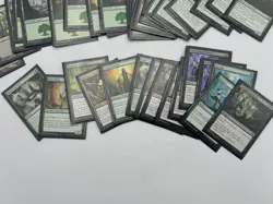 90+ Magic The Gathering Cards 2015-2016 Half In Sleeves See Pics Bulk Rare MTG - Image 2