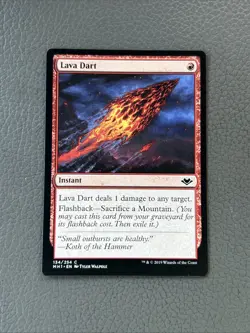 MTG 1x Lava Dart x1 LP Modern Horizons - Image 1