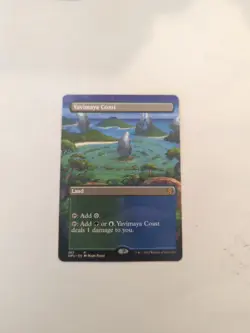 Yavimaya Coast (Borderless) Dominaria United Regular NM MTG - Image 1
