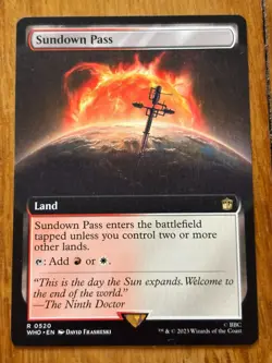 Sundown Pass - Doctor Who - MTG - 0520 - Image 1