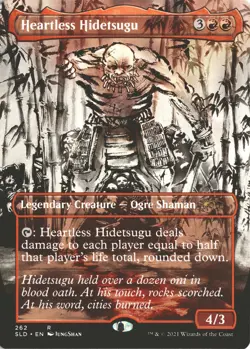 MTG Heartless Hidetsugu (262) *Non-Foil* Secret Lair: Kamigawa Ink MT/NM - Image 1