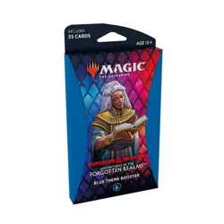 MTG - Adventures in the Forgotten Realms Theme Booster Pack - Blue New - Image 1