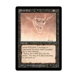 WOTC MtG Legends Jovial Evil (R) VG - Image 1