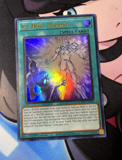 Ice Doll Mirror BLMM-EN033 ULTRA RARE - Near Mint 1st Edition YUGIOH - Image 1