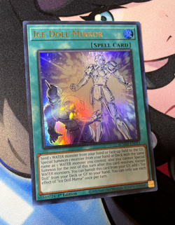 Ice Doll Mirror BLMM-EN033 ULTRA RARE - Near Mint 1st Edition YUGIOH - Image 2