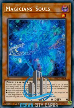 Yugioh Magicians' Souls RA02-EN014 Secret Rare 1st Edition - Image 1
