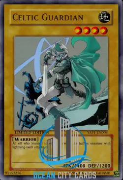 Yugioh YAP1-EN004 Celtic Guardian Ultra Rare Limited Edition - Image 1