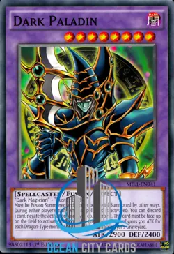 Yugioh Dark Paladin 1st Ed Common MIL1-EN041 - Image 1