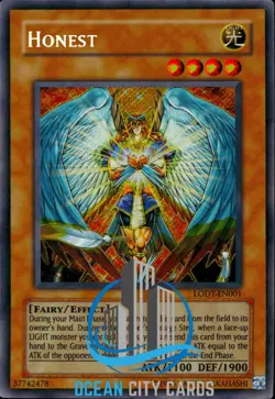 Yugioh Honest LODT-EN001 2024 Rare OG Print VLP - Image 1