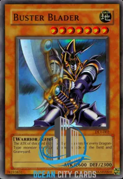 Yugioh Buster Blader Super Rare DL1-002 HP - Image 1