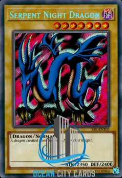 Yugioh Serpent Night Dragon Reprint SRL-EN103 Secret Rare - Image 1