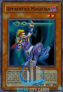 Yugioh Apprentice Magician CP04-EN004 Super Rare NM - Image 1