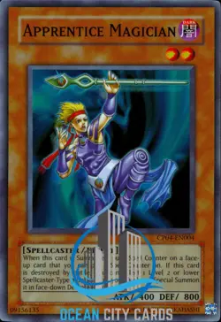Yugioh Apprentice Magician CP04-EN004 Super Rare NM - Image 3